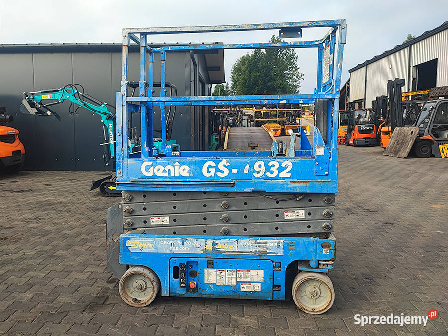 Podnośnik roboczy zwyżka nożycowa Genie GS1932 Koła Kęty