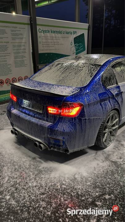 BMW f30 m3 look 328i elektrycznie ustawiane fotele Świebodzin