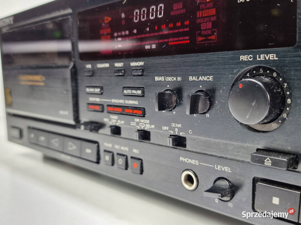Magnetofon catette deck SONY TC WR 720 Międzychód