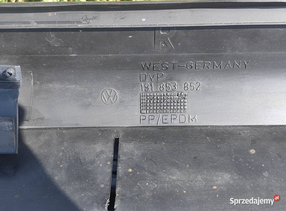 Nakładki na progi Golf II Mk2 GTi G60 oryginał Inczew