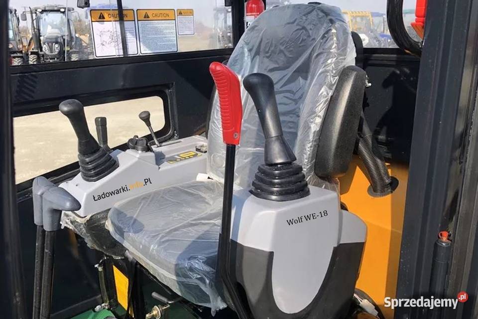 MINIKOPARKA WOLF WE18 Silnik KUBOTA LAIDONG Gliwice