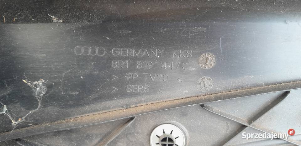 AUDI Q5 8R PODSZYBIE 2011R 8R1819447B 8R1819403 osobowe Podszybia Części samochodowe