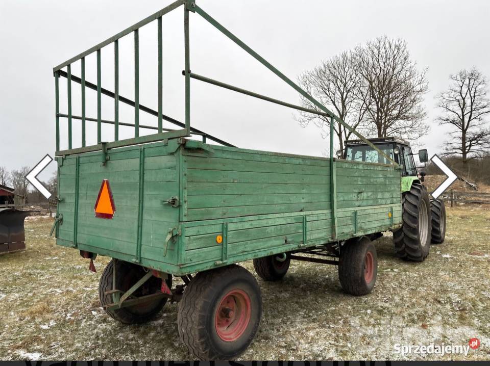 Przyczepa 7 ton Przyczepy rolnicze Darłowo sprzedam
