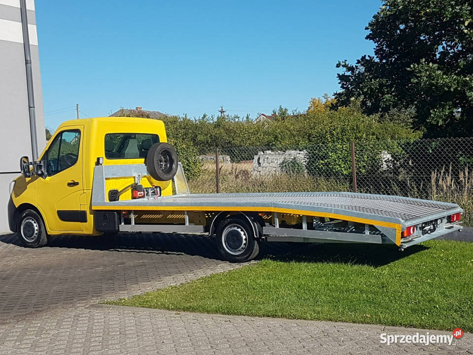 Renault Master LAWETA NAJAZD 5M AUTOLAWETA POMOC 146KM Poręba