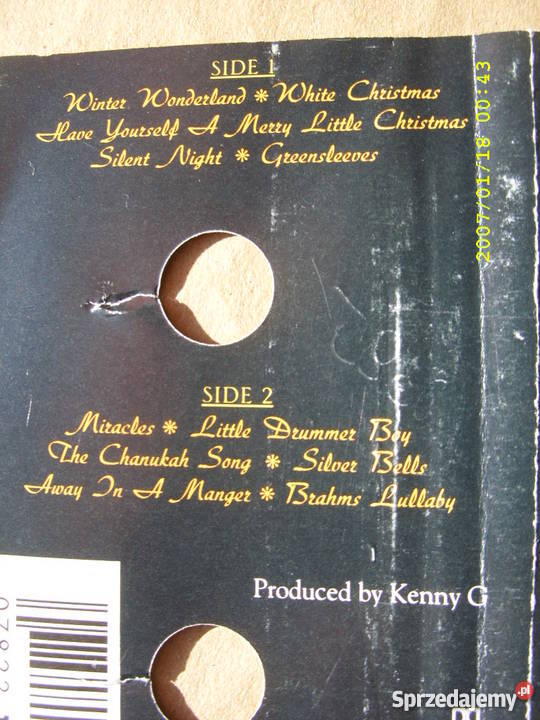 JAZZ Kaseta KENNY G MIRACLE Wołów