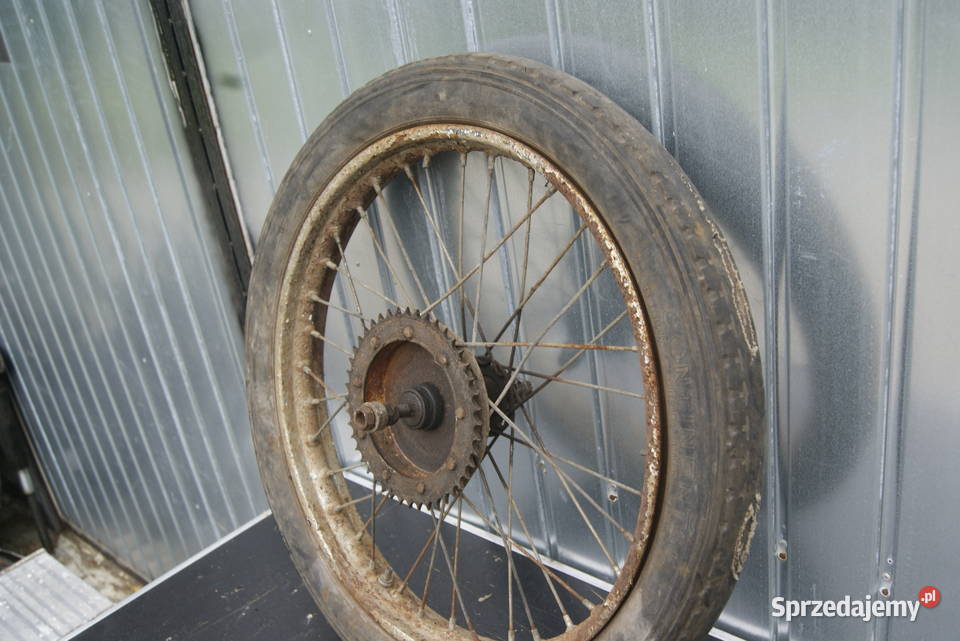 KOŁO DKW RT 1250 DKW RT 1252 TYŁ Opony i felgi Rybnik