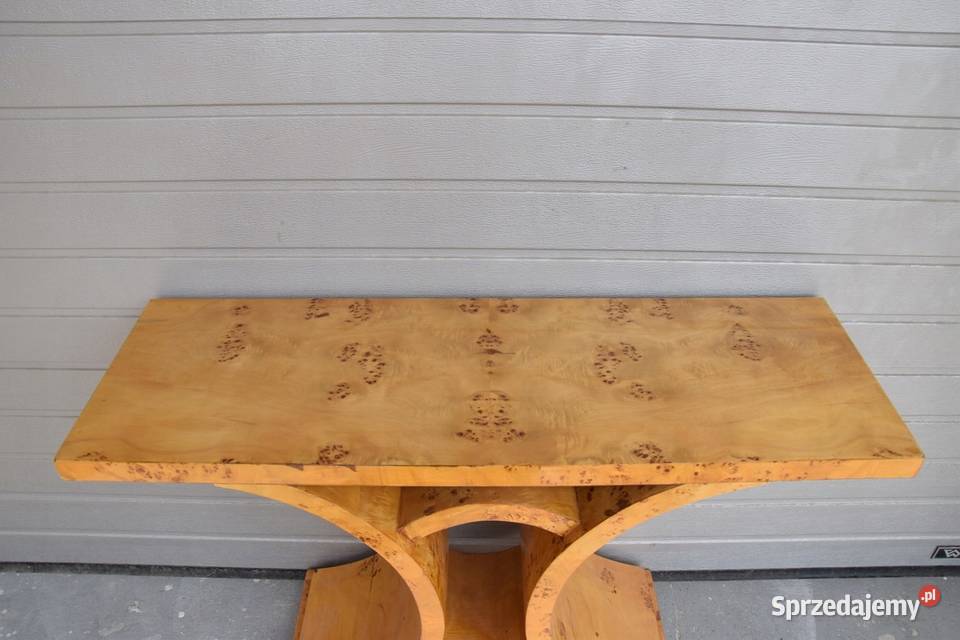 Drewniana Konsola Stolik Art Deco Komoda małopolskie Kraków