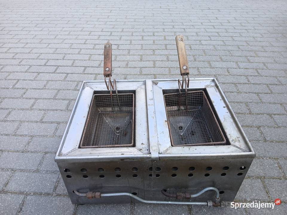 Frytownica gazowa podwójna gastronomiczna Gniezno sprzedam