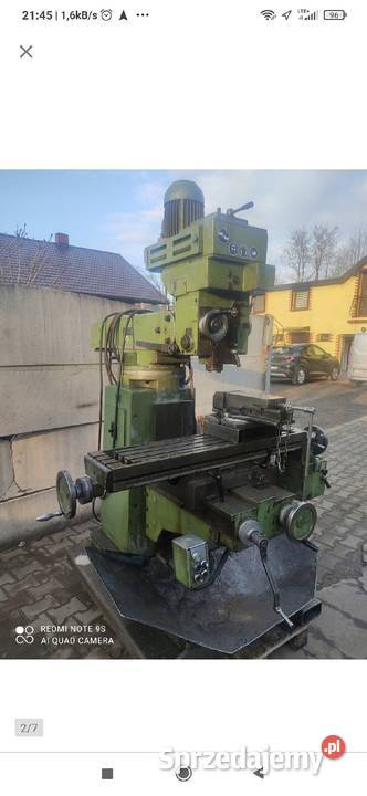 tokarka frezarka szlifierka do metalu wiertarka Grzechynia