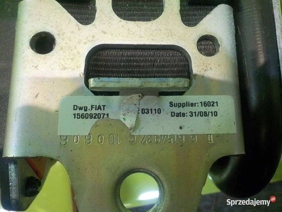 ALFA ROMEO MITO 10r pas bezpieczenstwa lewy Suków