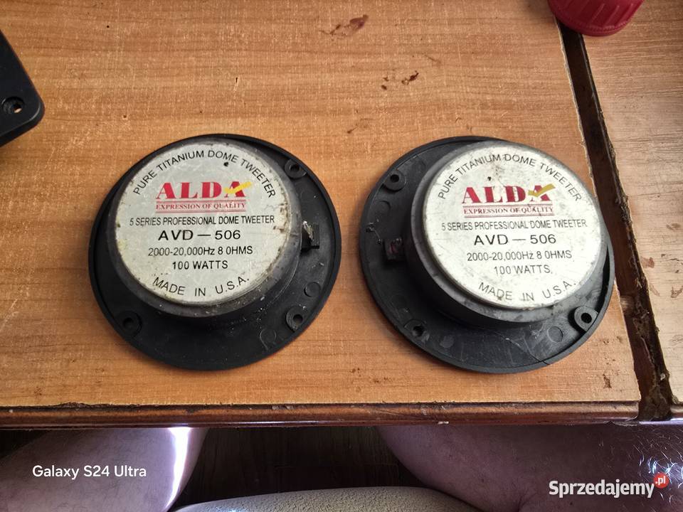 głośniki wysoko tonowe alda Słuchawki i głośniki śląskie Chełm Śląski