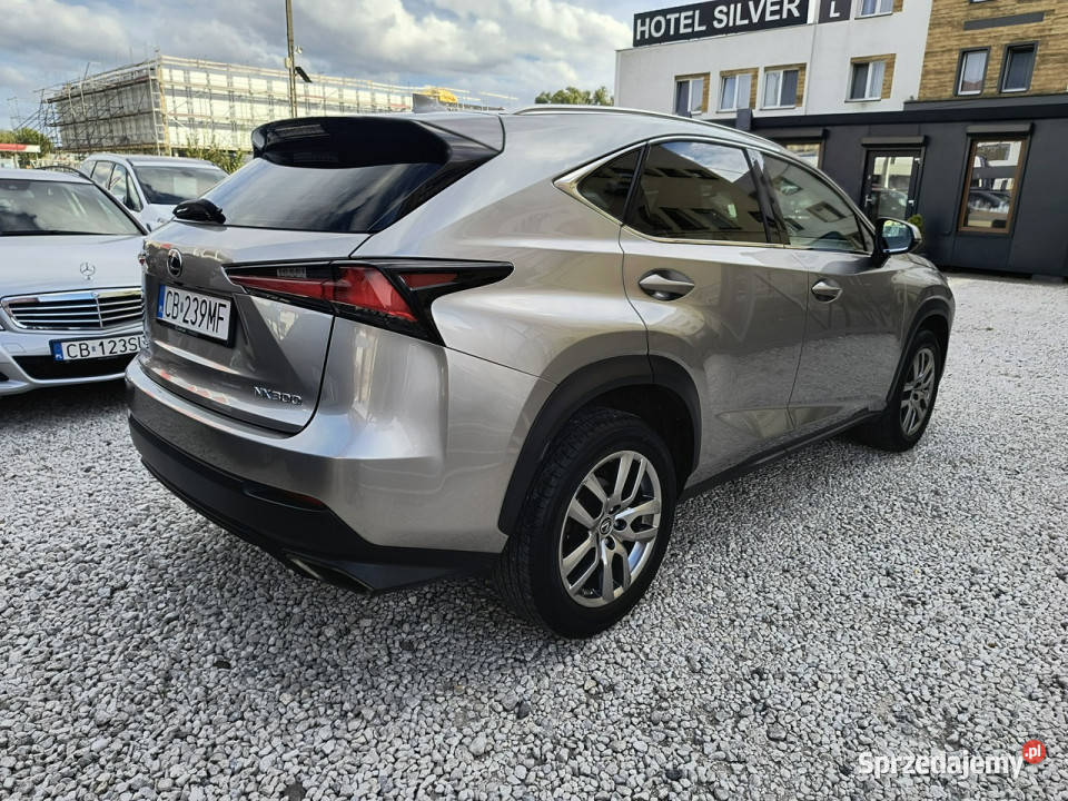 Lexus NX AWD salonPL BEZWYPAD 2x ALUkamera łopatki zmiany biegów Bydgoszcz