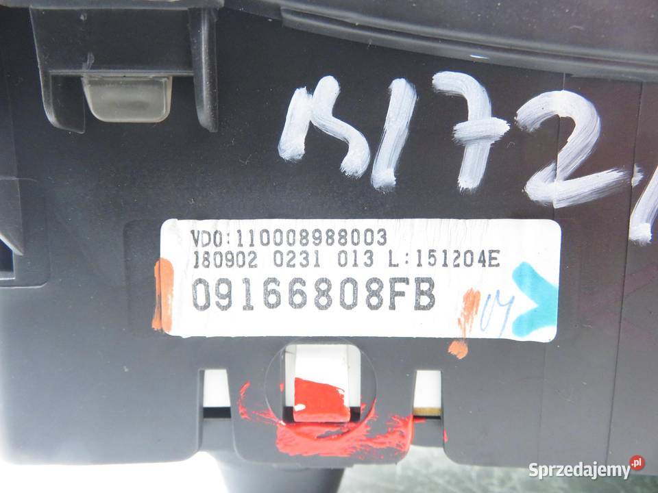 LICZNIK OPEL CORSA C X01 17 DTI 09166808FB