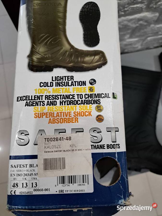 Kalosze gumowce Cofra z ocieplaczami nowe sprzedam