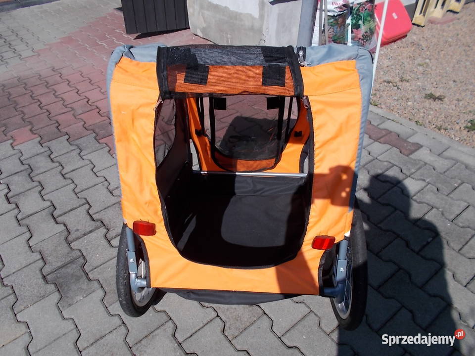 Przyczepka rowerowa zwierząt VIDAXL uchwyt do