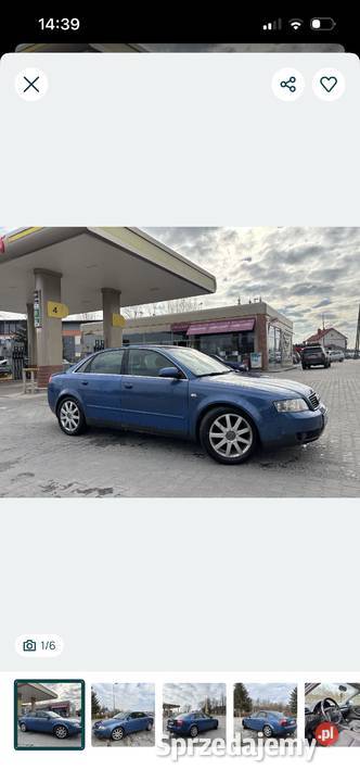 Audi A4 B6 20 130 LPG HAK Pińczów
