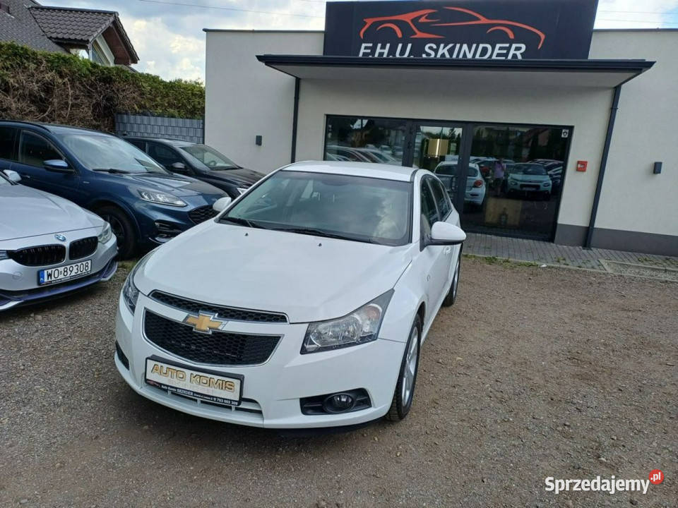Chevrolet Cruze BEZWYPADKOWY Climatronic ALU PDC wielofunkcyjna kierownica Samochody osobowe Chrzanów