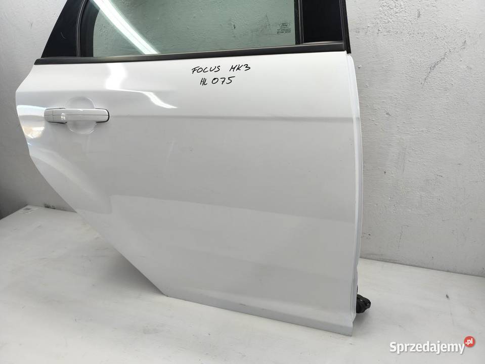DRZWI PRAWY TYŁ KOMPLETNE FORD FOCUS MK3 LIFT