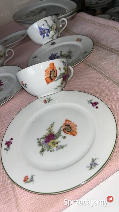 Filiżanka z talerzykiem Rosenthal Bavaria Syg pomorskie Gdańsk