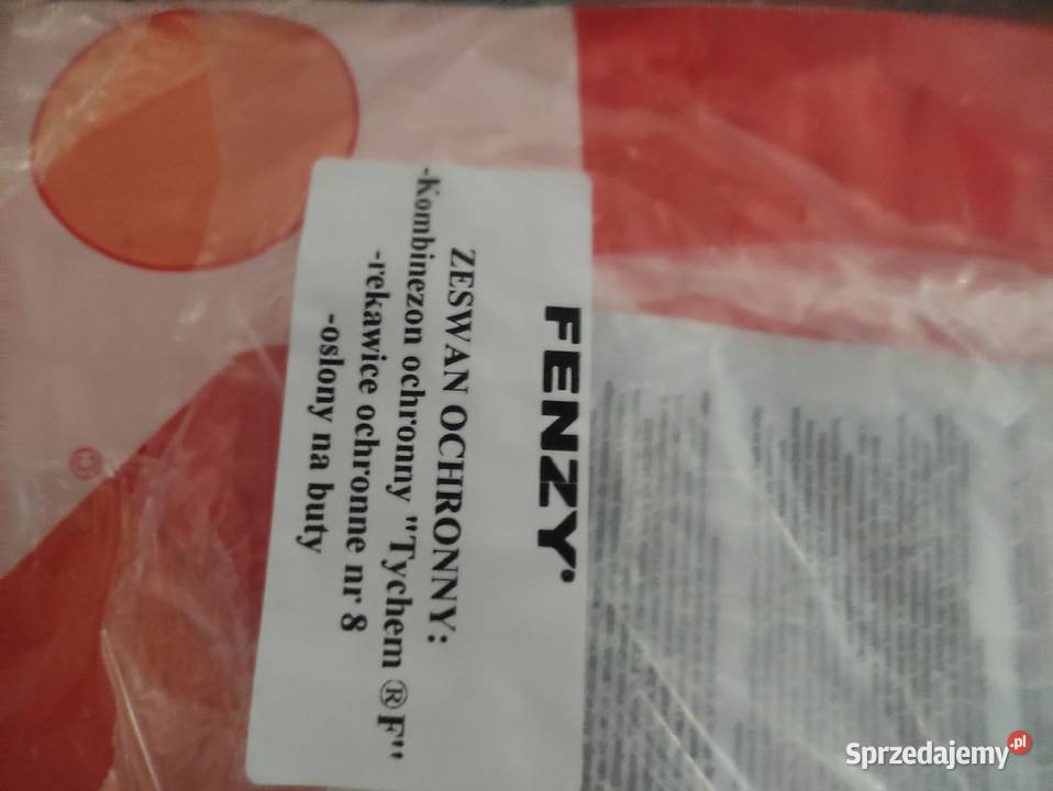 Kombinezon ochronny odporny na chemikalia DuPont sprzedam