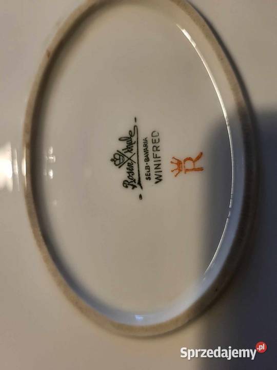 Duży półmisek sygnowany renomowanej firmy Salaterki i półmiski Katowice