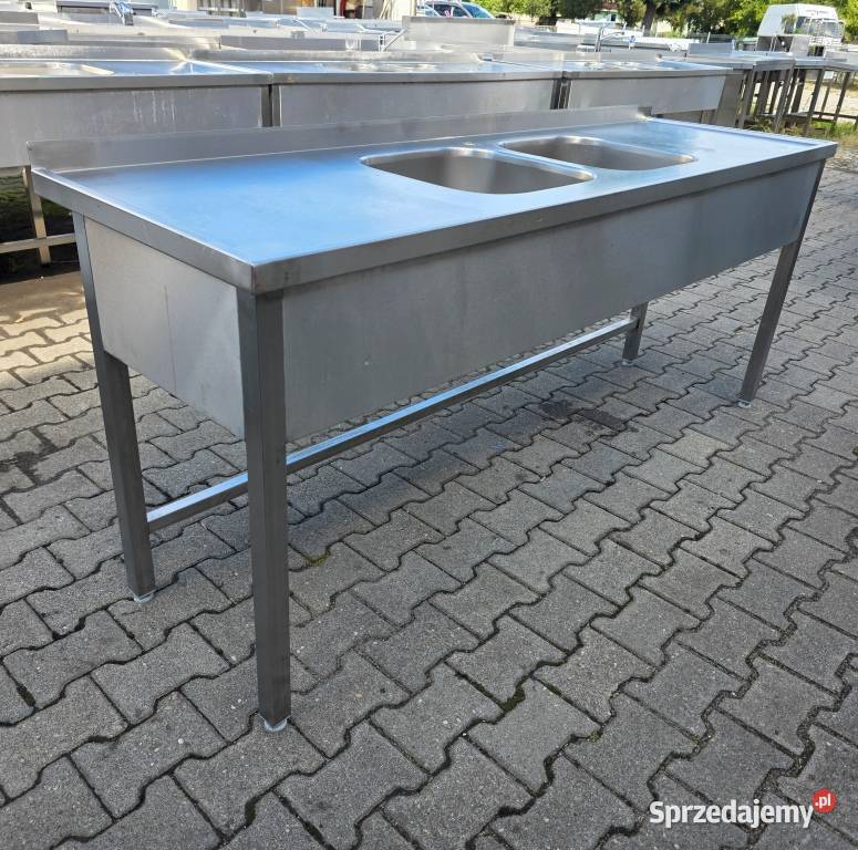 Zlew 2 Komorowy Z Blatem Roboczym 2006085 M1040 Nowe Skalmierzyce sprzedam