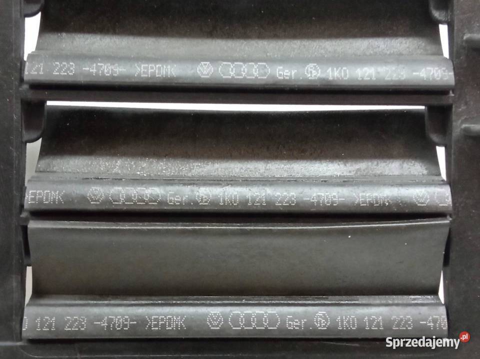 WENTYLATOR CHŁODNICY 1K0121205AC Skoda Octavia Rok produkcji 2010