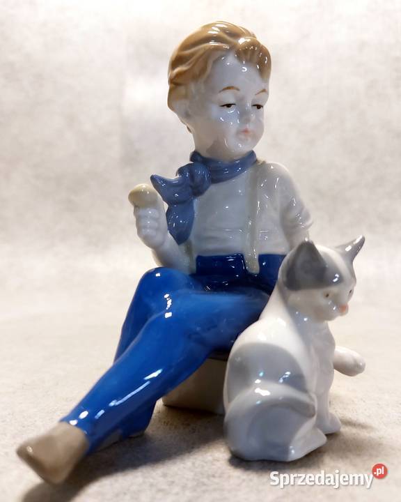 LIPPELSDORF Dziewczynka z kotkiem Turyngia Końskie