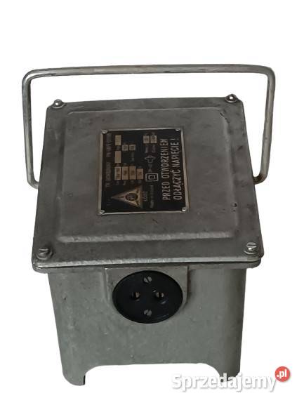 Transformator ochronny wojskowy TBs160 160W 24V Militaria Rzeszów sprzedam