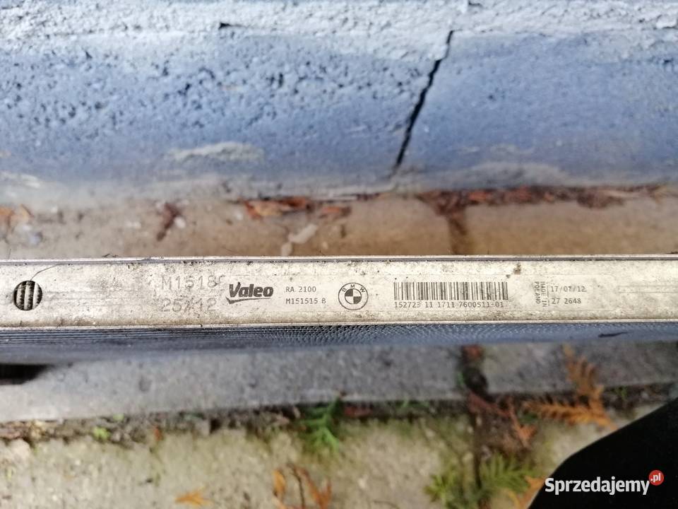 CHŁODNICA WODY BMW F20 F22 F30 F32 F34 Poddębice sprzedam