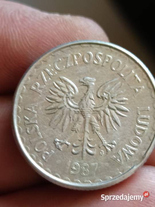 Sprzedam 1 zl 1987 r lekka skretka zle bita data Chełm