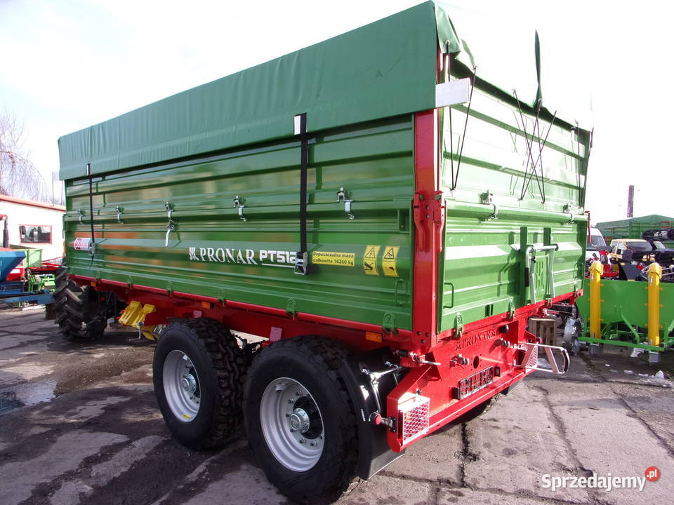 NOWA Przyczepa TANDEM paletowa PT512 PRONAR w Przyczepy rolnicze