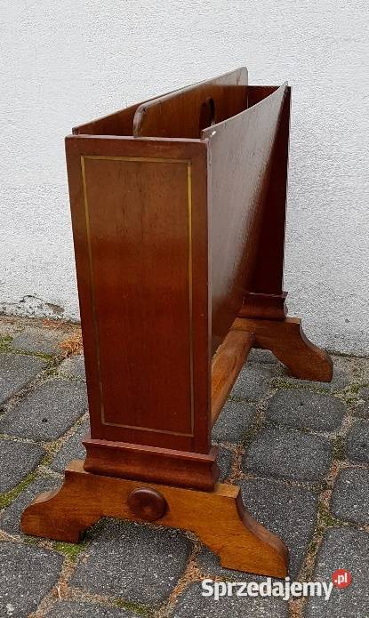 Zabytkowy mahoniowy gazetnik Bydgoszcz sprzedam