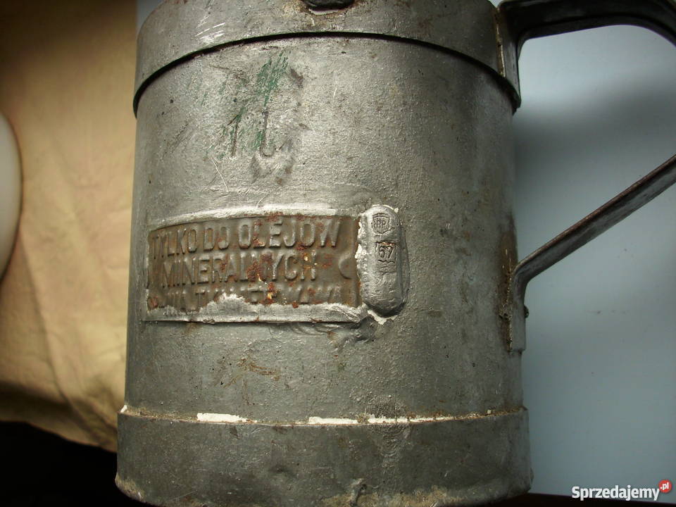 1967 Sygnowany i cechowany pojemnik na Barlinek