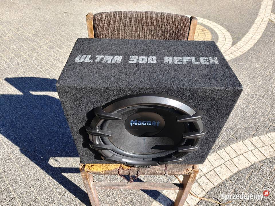 Skrzynia basowa bassowa subwoofer tuba Magnat śląskie Niegowonice