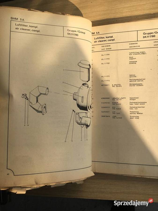 Motorgrader SHM Instrukcja serwisowa VEB Łęczyca