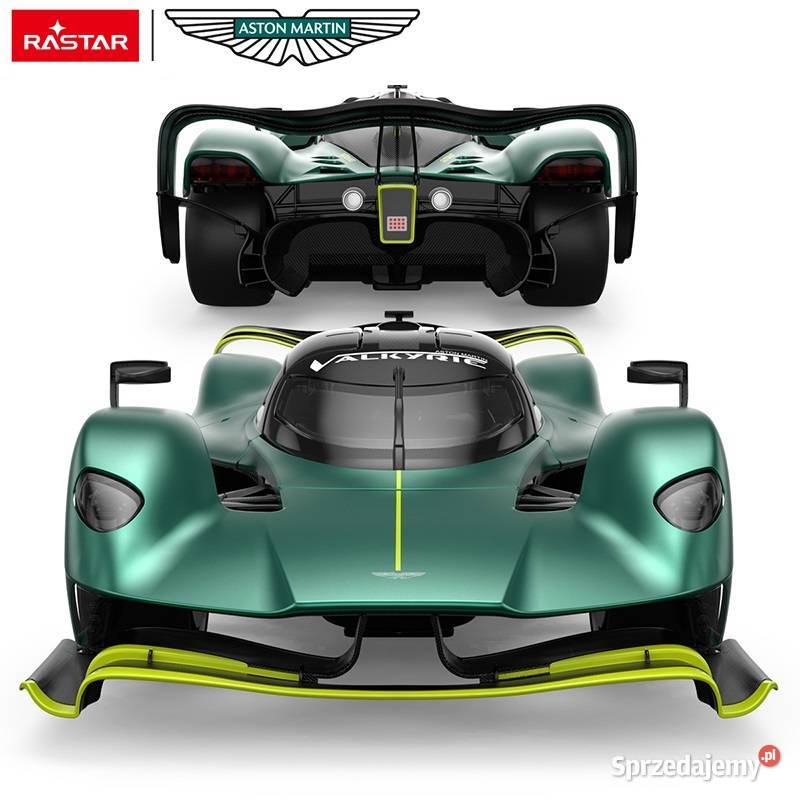 Aston Martin Valkyrie AMR PRO ciemny zielony RC Poznań