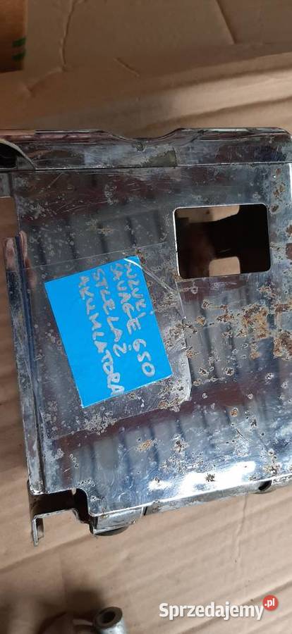 Suzuki Savage 650 mocowanie akumulatora skrzynka mazowieckie Warszawa sprzedam