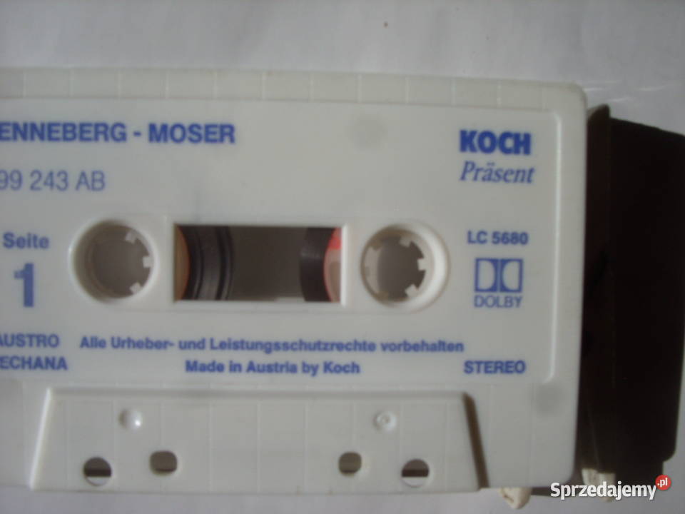 Folk kasetaFENNEBERG MOSERDIE ZWEI 1988R Wołów sprzedam