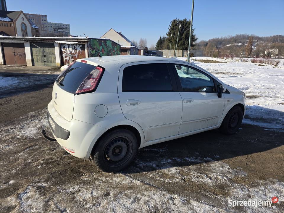 Fiat Punto Evo przyciemniane szyby