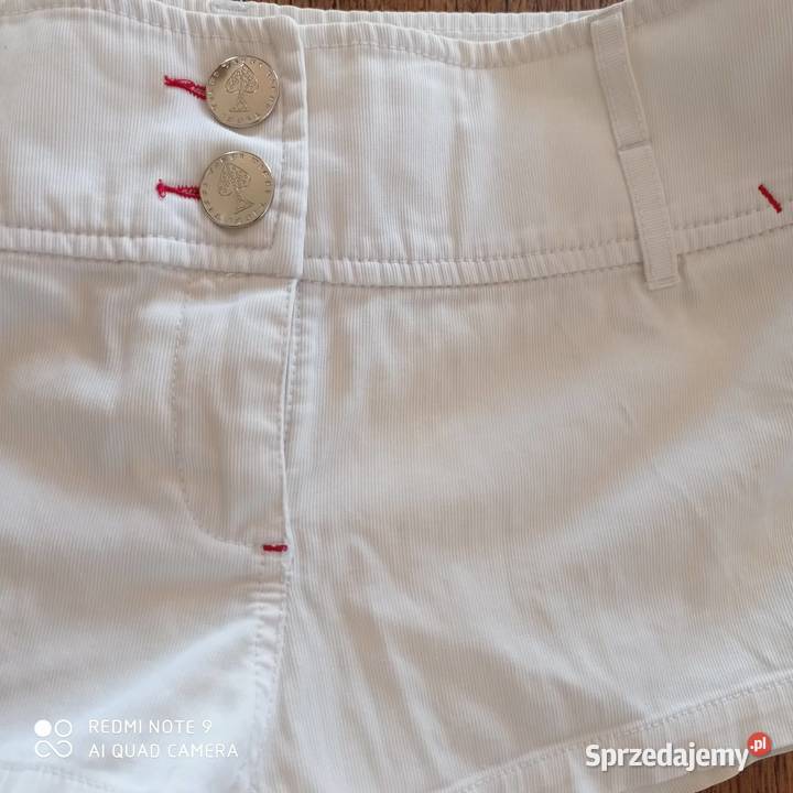 Spodenki Tiffi białe krótkie S Rozmiar 36(S) Lubartów