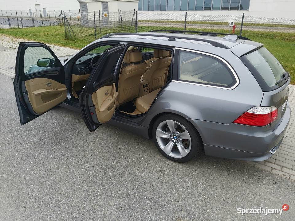 BMW Seria 5 E61 30D 197 serwis ideał światła przeciwmgielne Bochnia