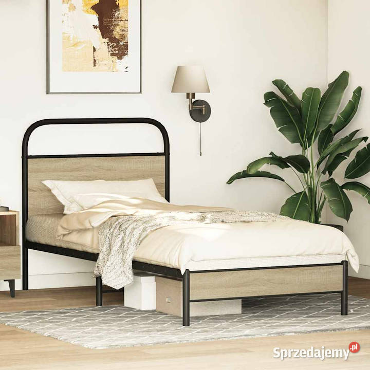 Łóżko bez materaca dąb sonoma 75x190 WM4100400 100cm Warszawa