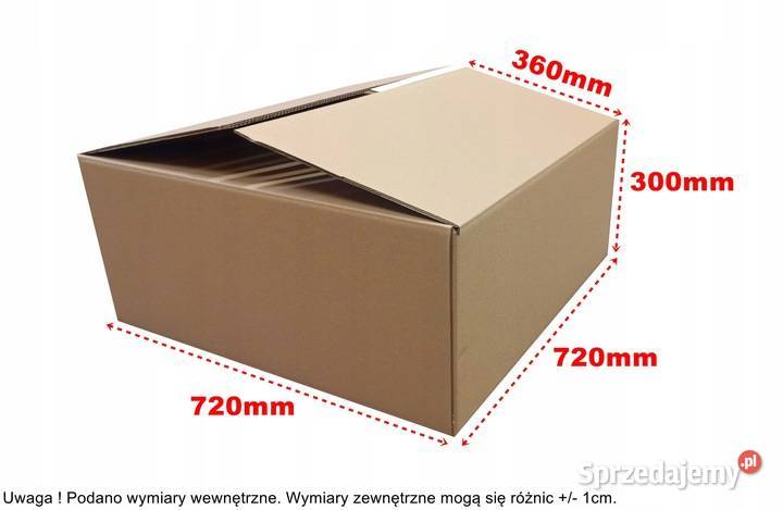 Karton Pudło Kartonowe 720x720x300mm Skawina