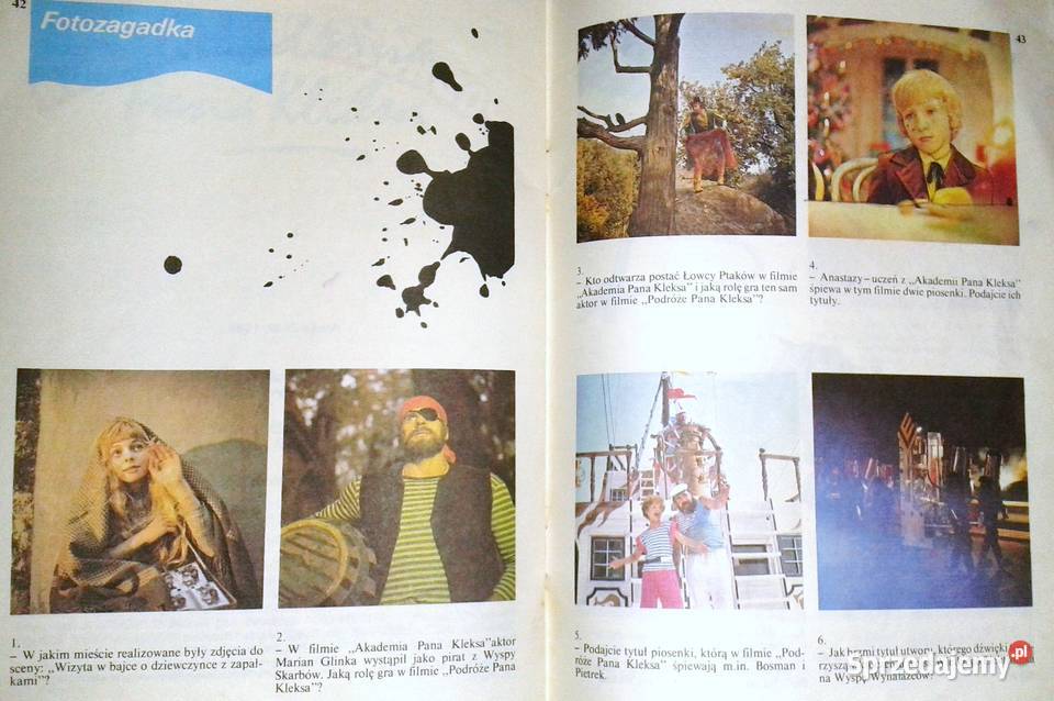 Pan Kleks na ekranie Przewodnik filmach Janina miękka