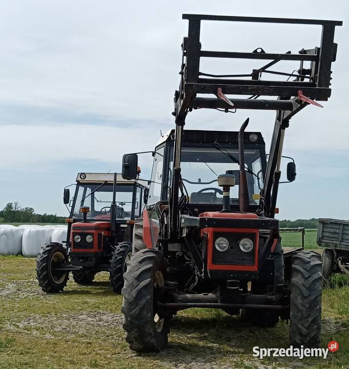 Sprzedam zetor 7245 z turem Dziwie sprzedam