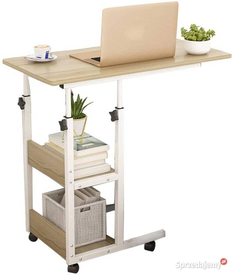 Stolik boczny na kółkach Biurko na laptopa 40cm