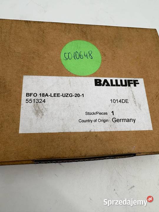 Balluff BFO 18ALEEUZG201 Czujnik optyczny mazowieckie