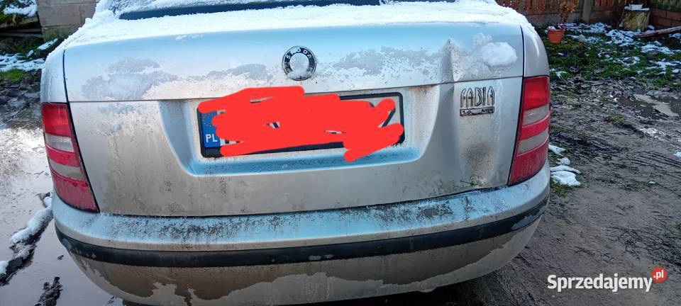 Skoda fabia 2003r 14 11KM Fabia Wyszogród