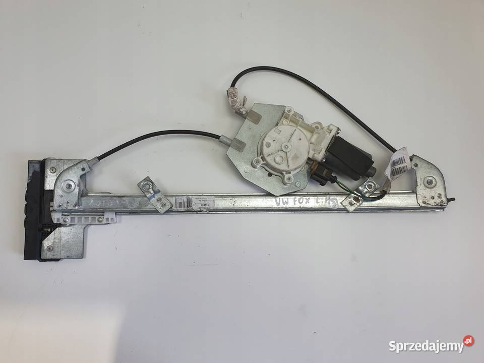 Vw Fox LEWY PRZEDNI PODNOŚNIK SZYBY Mechanizm lubelskie Chełm